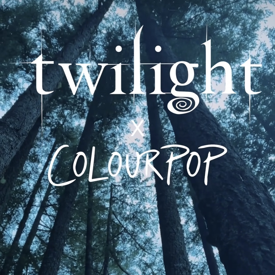 Twilight x Colourpop launches 1/11/24 at Colourpop.com